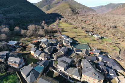 Imagen de Candín (León), que pasaría a Valle de Ancares. Fuente: Google Maps