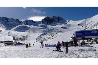 Estación de esquí de San Isidro tras los últimos días de nieve. - DIPUTACIÓN DE LEÓN. Europa Press.