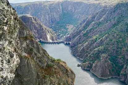 La presa de Aldeadávila. -E.M.