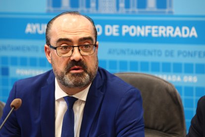 El alcalde de Ponferrada, Marco Morala, en una imagen de archivo.