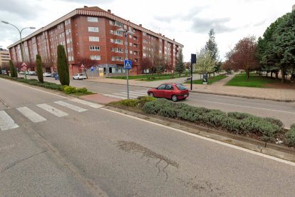 Avenida Castilla y León, en la provincia de Burgos.