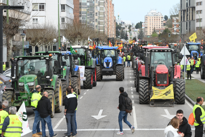 Tractores en Burgos