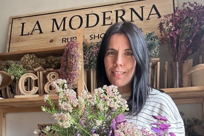 Clara Sanz, emprendedora de 'La Moderna ruralshop'.