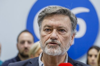 El secretario general del PPCyL, Francisco Vázquez, en una imagen de archivo.