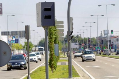 Radar en la avenida de Burgos