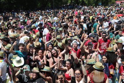 Miles de jóvenes de la Comunidad se dan cita en el parque Ribera Sur de la capital palentina para celebrar la ITA