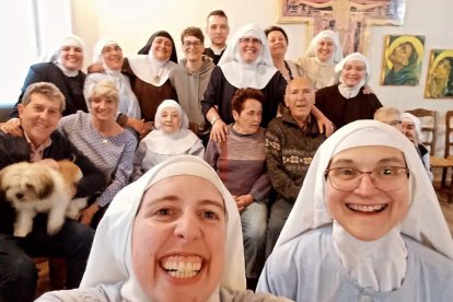 Imagen de las monjas de Belorado en una publicación en su perfil de Instagram