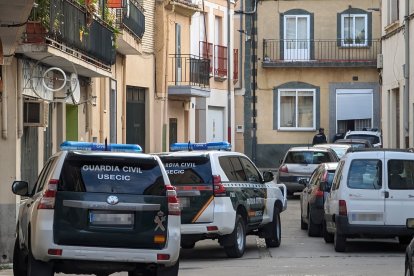 Coches de la guardia civil.