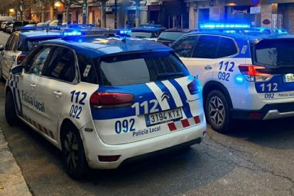 Redada de la Policía Municipal de Burgos en la calle Vibriesca.