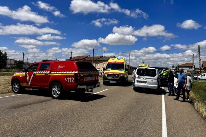 Accidente mortal en Requejo de la Vega, León