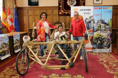 Presentación de los Autos Locos en Palencia