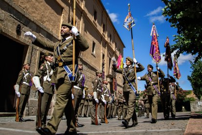 Acto de homenaje a los caídos en la Guerra de la Independencia en Ciudad Rodrigo (Salamanca)