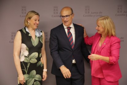 Acto de toma de posesión del nuevo delegado territorial en Zamora, Fernando Prada.