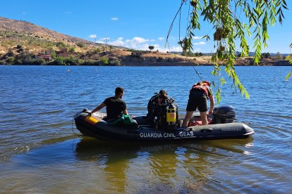 Continúa la búsqueda del joven desaparecido en un embalse de Ávila