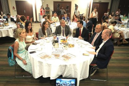 Invitados al Club de Prensa 'El turismo de interior en Castilla y León como motor de emprendimiento y oportunidades’