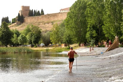 Altas temperaturas en Castilla y León en una imagen de archivo