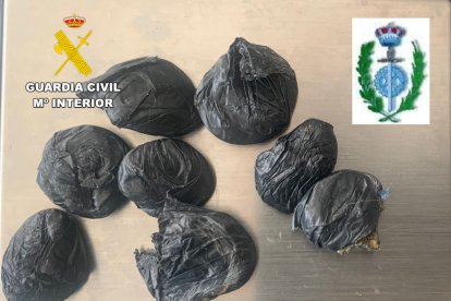 Droga incautada por la Guardia Civil