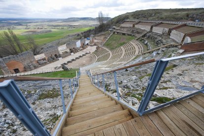 Yacimiento Romano de Clunia en Burgos