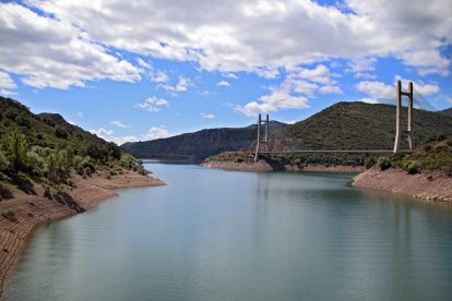 El embalse de Barrios de Luna, imagen de archivo