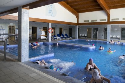 Instalaciones del Balneario de Ledesma