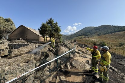 Incendio en El Raso en Ávila.