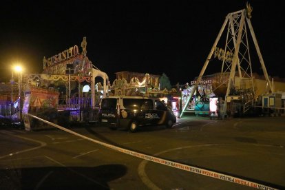 Recinto ferial de Palencia, la noche del tiroteo