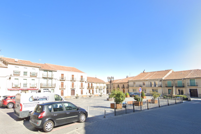 Plaza Mayor de Bernardos en Segovia