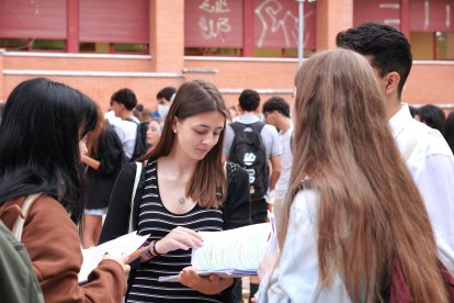 La Universidad de Valladolid celebra la prueba de EBAU en su distrito