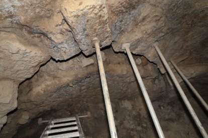 Las obras en la capilla de San Isidro o de San Jerónimo han permitido desenterrar una gran bóveda anterior a la catedral románica,con multitud de restos oseos, situada a la misma profundidad que la de San Antolín, que podría datar de la época visigótica o prerrománica