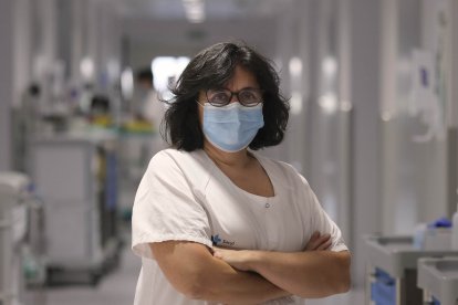 Ángela Rodríguez, jefa de la unidad de Hematología del Complejo Asistencial Universitario de Salamanca.