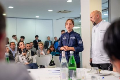 La cocinera salmantina Paula Gutiérrez, del restaurante Víctor Gutiérrez.