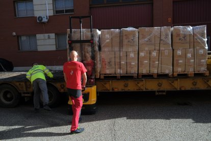 Recursos enviados por Protección Civil de Castilla y León a Valencia.