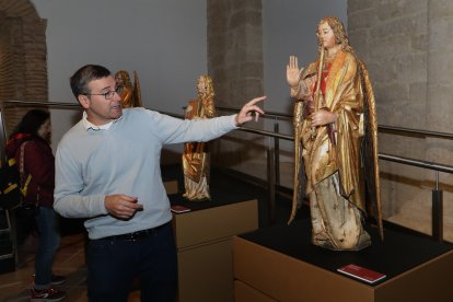 Tres piezas de Alejo de Vahía en la iglesia museo de Santa María en Becerril de Campos(Palencia).