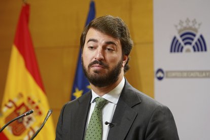 El portavoz del Grupo Parlamentario Vox, Juan García-Gallardo.