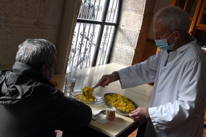 Comedor social Atalaya, una de las entidades afectadas por la no renovación del convenio con el Ayuntamiento de Burgos