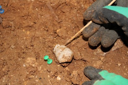 El equipo de Investigación del yacimiento de Prado Vargas realiza un estudio que permite conocer que los neandertales de este yacimiento coleccionaban fósiles de origen marino hace 46.000 años