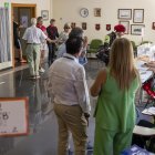 Votaciones en un colegio electoral de Castilla y León. ICAL