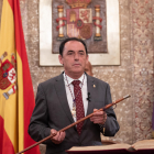El presidente de la Diputación de Soria, Benito Serrano, en una imagen de archivo
