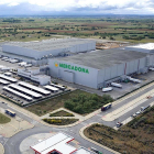 Centro logístico de Mercadona en el polígono industrial de Villadangos del Páramo en León