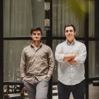 Adrián y Nacho Bautista, responsables de Fundeen, una plataforma para que pequeños inversores puedan invertir en renovables.EL MUNDO