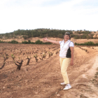 María Martí Fluxá tiene cuatro hectáreas de viñedo en Quintana del Pidio, en la provincia de Burgos.