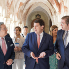 El presidente de la Junta y del PP , Alfonso Fernández Mañueco, participa en el 10 Congreso regional de Empresa Familiar