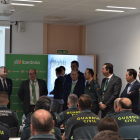 El delegado del Gobierno en Castilla y León inaugura la formación de Iberdrola a la Guardia Civil ante riesgos eléctricos