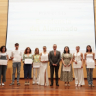 El consejero de Agricultura, Ganadería y Desarrollo Rural, Gerardo Dueñas, clausura los I Premios a la Excelencia de los Centros Integrados de FP Agrarias.