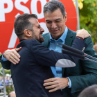 Luis Tudanca y Pedro Sánchez, en una imagen de archivo.