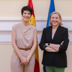La consejera de Familia e Igualdad de Oportunidades, Isabel Blanco, se reúne con la ministra de Inclusión, Seguridad Social y Migraciones, Elma Saiz.