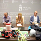 La diputada de Juventud y Deporte, Patricia Martínez, presenta el programa 'Aventura y Naturaleza 2024: bono joven de turismo activo en la provincial en León'