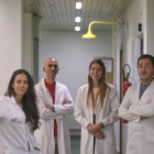 Equipo participante en el proyecto en las instalaciones de la Universidad de Salamanca.