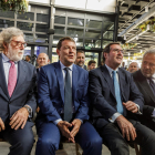 Santiago Aparicio, Alfonso Fernández Mañueco, Antonio Garamendi y Carlos Pollán, en los Premios CEOE Castilla y León
