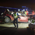 Accidente de tráfico con un fallecido en Burgos